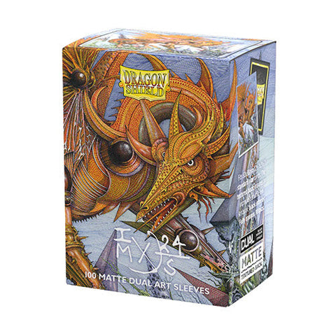 Arcane Tinmen Dragon Shield 100ct Matte Dual Art The Millerax Sleeves