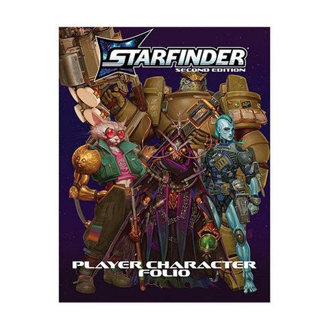Paizo Publishing Starfinder Second Edition Starfinder Player Character Folio