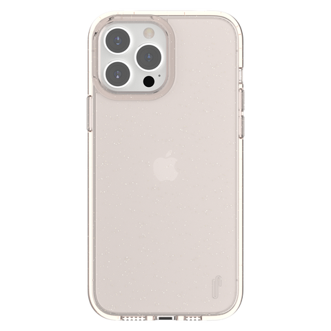 Ugly Rubber iPhone 13 Pro Vogue Glitter Infused Armor Case (Pink)