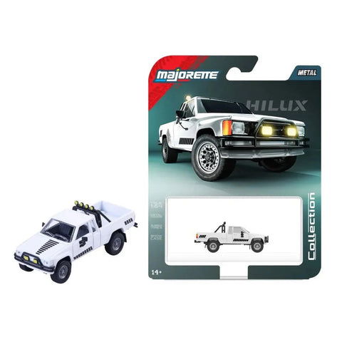 Majorette Collection Series Toyota Hilux SR5 1985 White