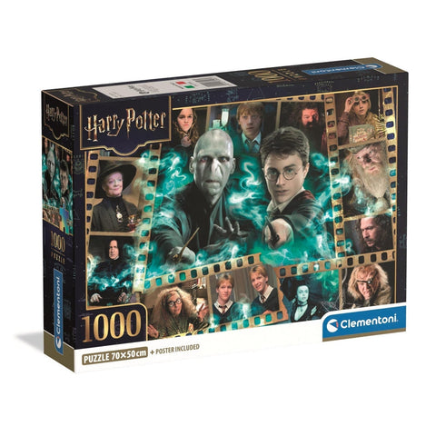 Clementoni Puzzle Harry Potter Poster Included 1,000 Pieces