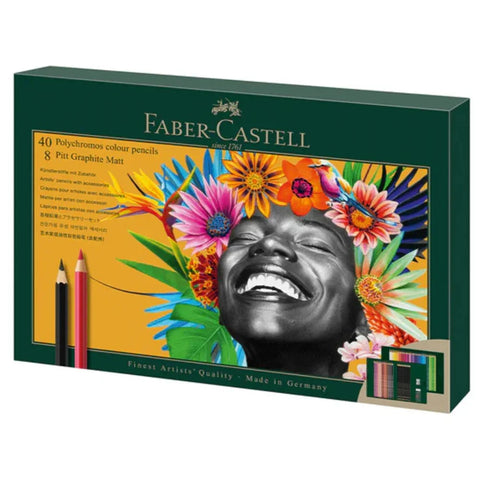 Faber-Castell Polychromos & Pitt Graphite Pencil Gift Set