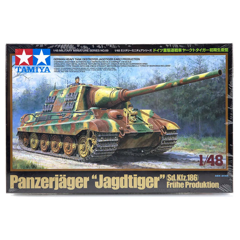 Tamiya 1/48 German Jagdtiger Early Tank Kit