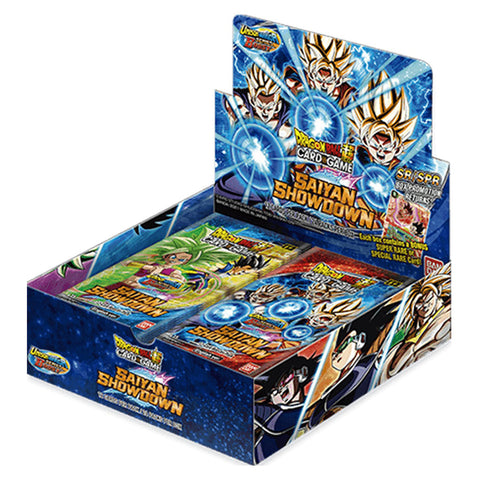Bandai Unison Warrior UW6 Saiyan Showdown Booster Box Dragon Ball Super