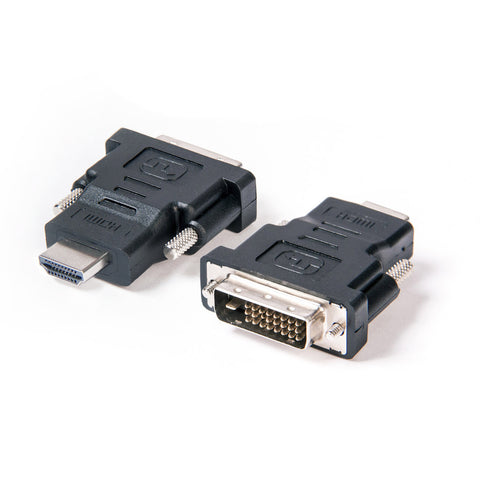 Laser DVI-D Male to HDMI Male Adapter (Black)