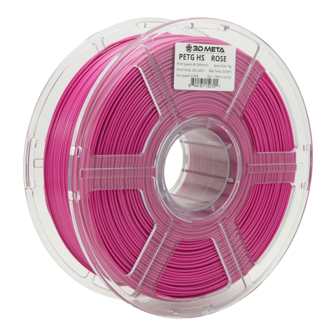 3D META High Speed PETG 3D Printing Filament - Rose