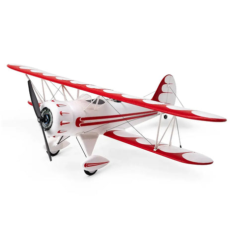 E-Flite RC Plane UMX Waco 550mm 3D Aerobatic BNF Basic with AS3X and Safe Select Technology - White