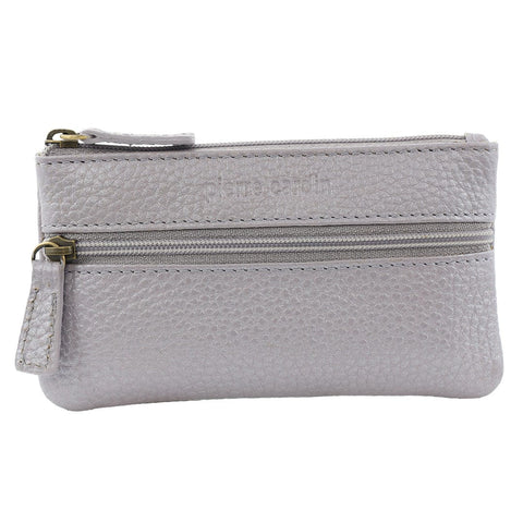 Pierre Cardin Women's Leather Coin Purse/Key Holder Phone Wallet Titan