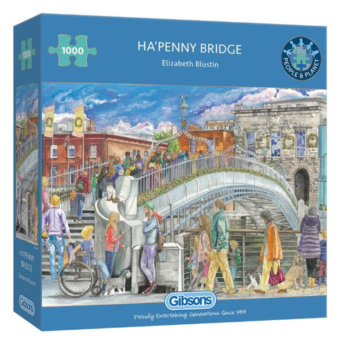 Gibsons 1000pc Ha'Penny Bridge Puzzle