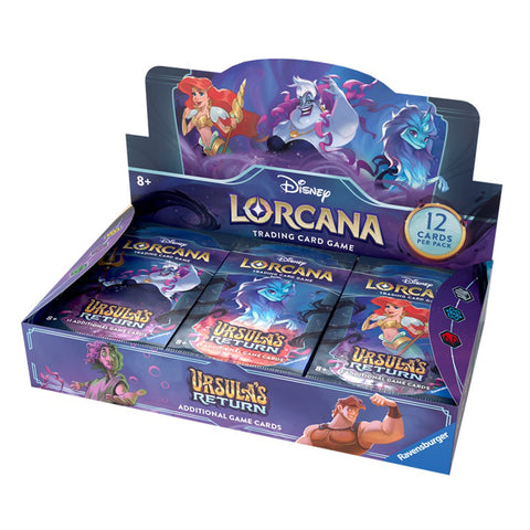 Ravensburger Disney Lorcana TCG Series 4 Ursula's Return Booster Box