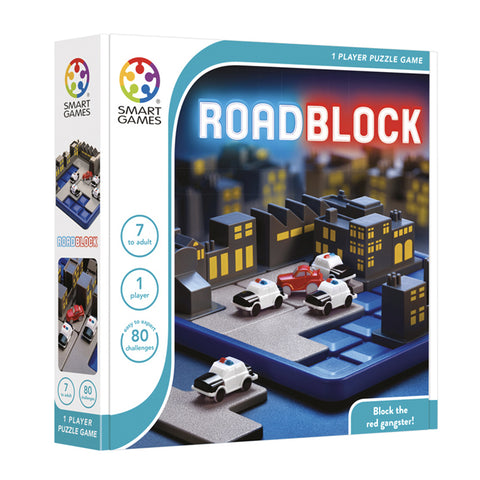 Smart Games Road Block Single Player Puzzle Logic Game
