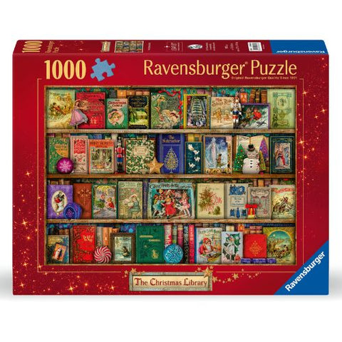 Ravensburger 1000pc The Christmas Library Puzzle