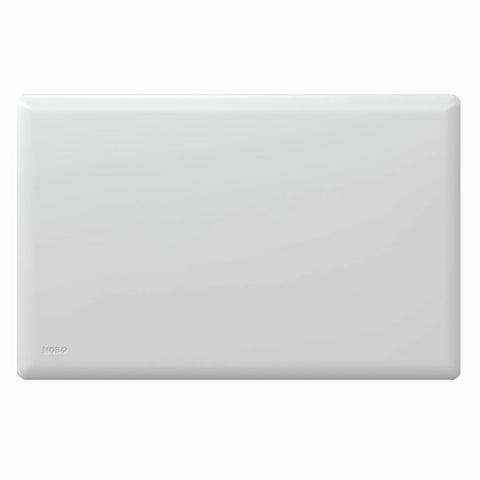 Nobo 750W Slimline Panel IP24 Portable Indoor Heater w/ Castors/Thermostat White