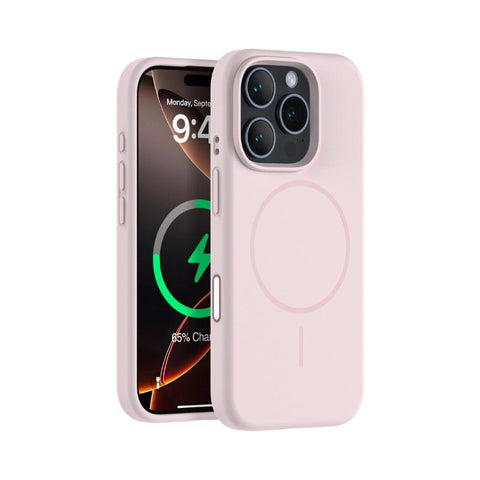 iShield Ultra MagSafe Silicone Case iPhone 16 Pro (Pink)