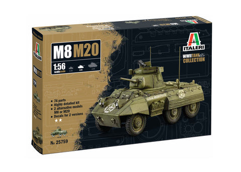 Italeri 1/56 M8/M20 Greyhound