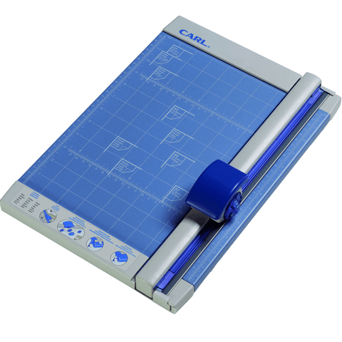 Carl RT200 Paper Trimmer Cutter A4 Rotary 10 Sheet Capacity