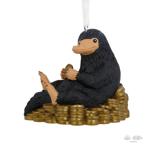 Fantastic Beasts and Where to Find Them Niffler With Coins - Hallmark Christmas Ornament