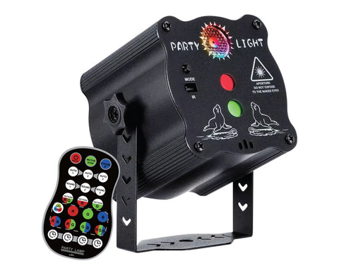 WECONIC 2-in-1 Laser LED Disco Ball Party Light (Small)