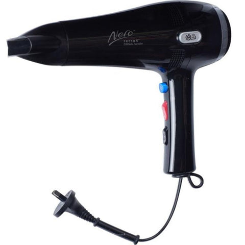 Nero Retrak Hairdryer Retractable Power Cord 2100W Tourmaline