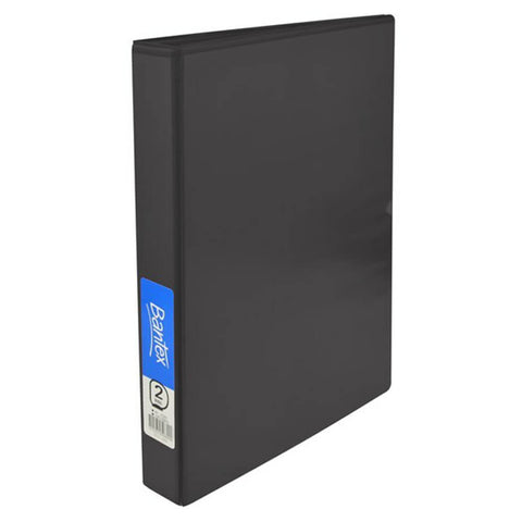Bantex 2 D-ring Insert Binder 25mm (A4) - Black