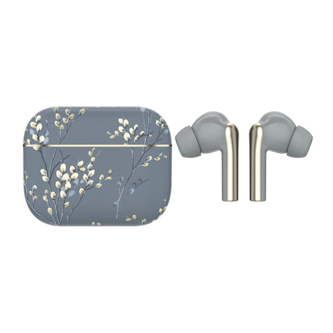 Laura Ashley Skylark TWS Wireless Bluetooth 5.4 Earbuds Headphones (Willow Grey)