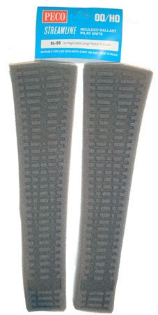 OO Ballast Underlay Large Radius R/H 2