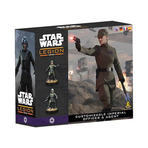 Atomic Mass Games Star Wars Legion Customizable Imperial Officer & Agent