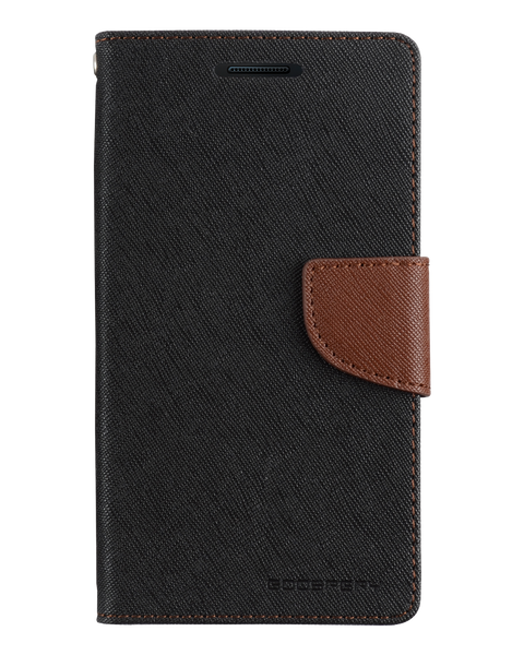 Goospery Fancy Diary for iPhone 11 Pro - Black/Brown