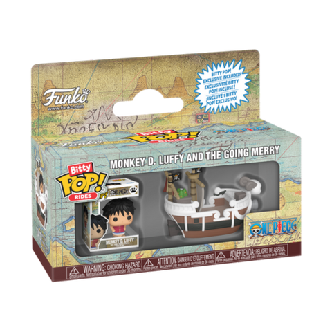Funko One Piece - Luffy w/ Going Merry Bitty Pop! Ride
