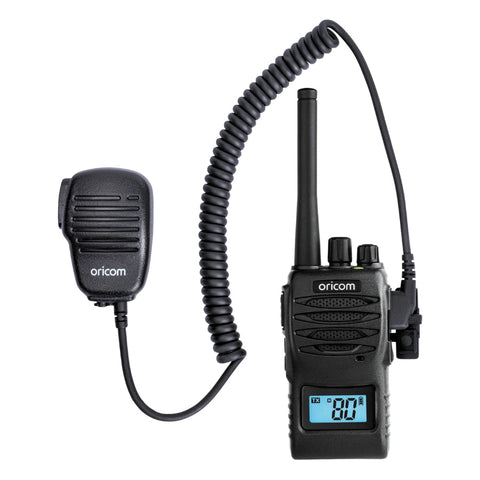 Oricom UHF5400BK 5W UHF CB Radio with Speaker Mic