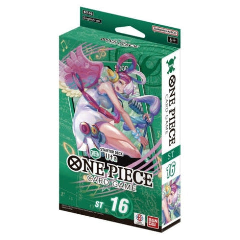 Bandai One Piece Card Game Uta Starter Deck ST-16 Green