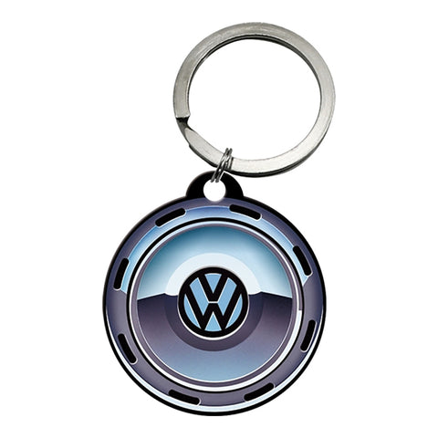 Nostalgic-Art Keyring Round VW Wheel 7.5x4x0.3cm