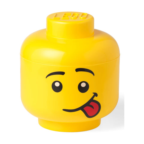 Lego Silly Face Head Large Yellow 27cm Box Kids Toy Set