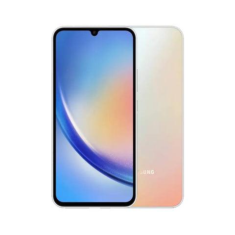 Samsung Galaxy A34 128GB (Silver) [~Refurbished: Excellent]