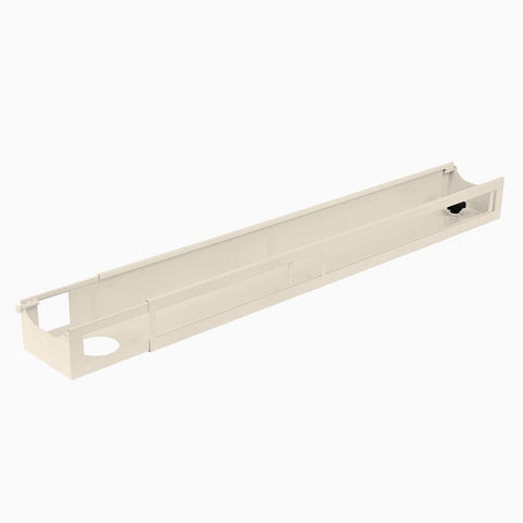 Desky Integrated Cable & Data Channel 0-Plug Wheat