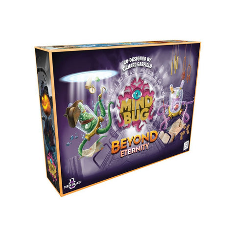 Mindbug Beyond Eternity Kids Strategy Board Game Play Standalone Expansion 8y+