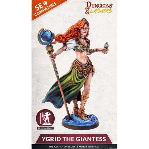 Dungeons & Dragons Dungeons & Lasers: Miniatures Ygrid The Giantess