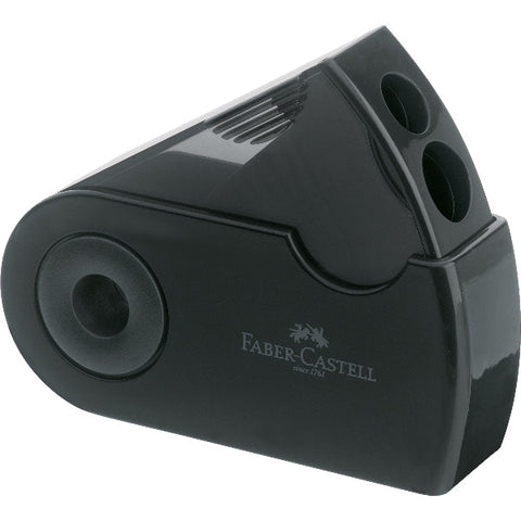 Faber-Castell  Sleeve Sharpener, Double Hole, With Catch, 1Pcs