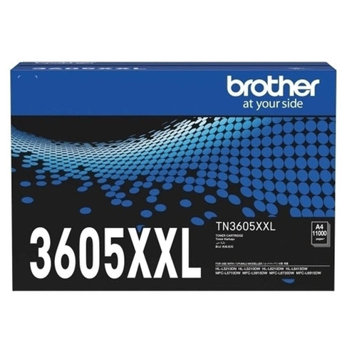 Brother TN-3605XXL Toner Ink Cartridge Genuine Original Black TN3605XXL