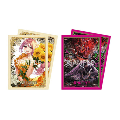 Bandai One Piece Card Game Official Sleeves TCG+ Limited Edition Vol. 4 (Pair)