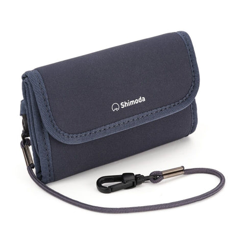 Shimoda Card Wallet SD Memory Storage Water-Resistant Impact Protection Blue