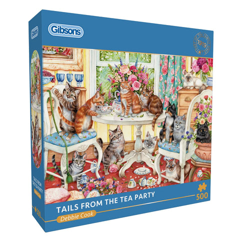 Gibsons 500pc Tails from the Tea Party Puzzle