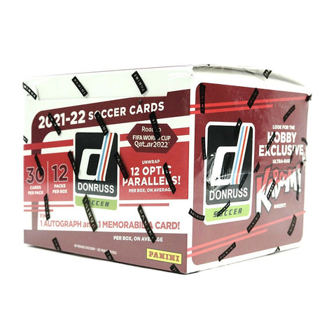 Panini 2021-22 Donruss Soccer Road To Qatar The World Cup Hobby Box
