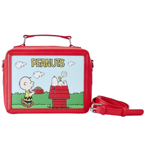Loungefly Peanuts - Charlie Brown Lunchbox Crossbody Bag