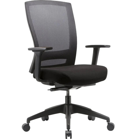 Buro Mentor Ergonomic Office Chair with Arms Mesh Back Nylon Base