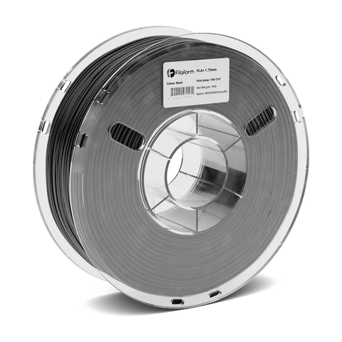 Filaform Tough PLA+ V3 3D Printer Filament 1.75mm 1kg (Black)