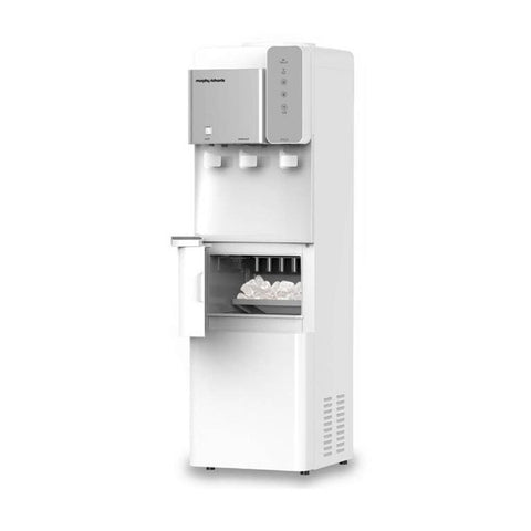 Morphy Richards 13kg Ice Maker and Water Dispenser with 1.1kg Storage Tank (White)