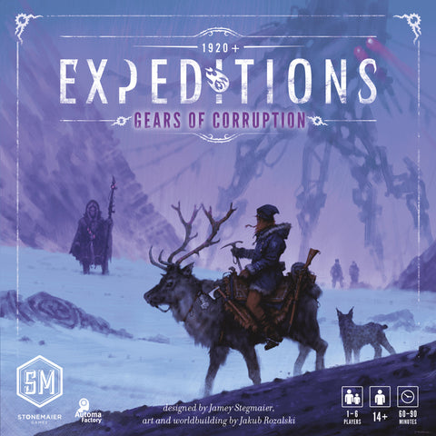 Stonemaier Games Expeditions Gears Of Corruption Expansion Board Game