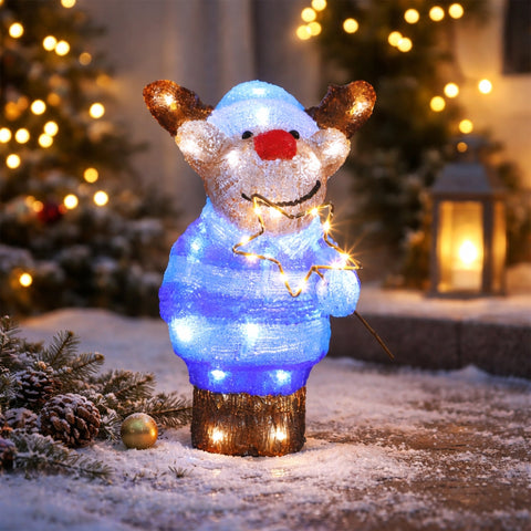 Lexi Lighting 30cm Acrylic Reindeer