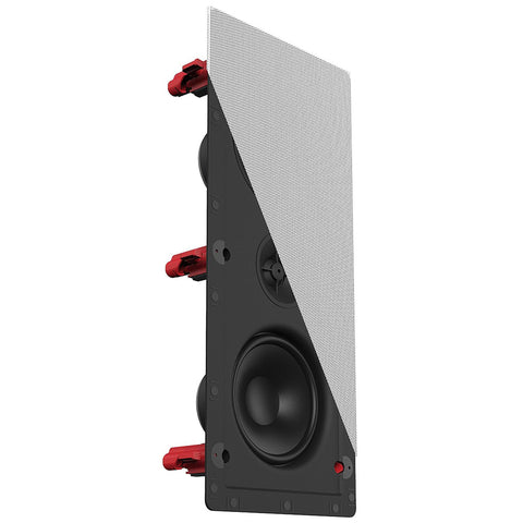 Klipsch DS-250W-LCR Dual In-Wall 5.25" Speaker 240W Home Audio (White)
